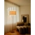 Lampa podłogowa z beżowym eleganckim kloszem Takai NO2520054018 - Design for The People